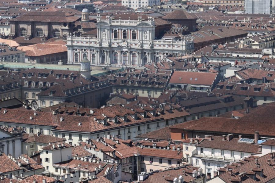 Dächer von Turin